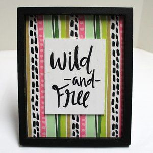 Wild and Free Multi Color Desk Table Top Stand Up Pen & Paint Decor - Repurpose
